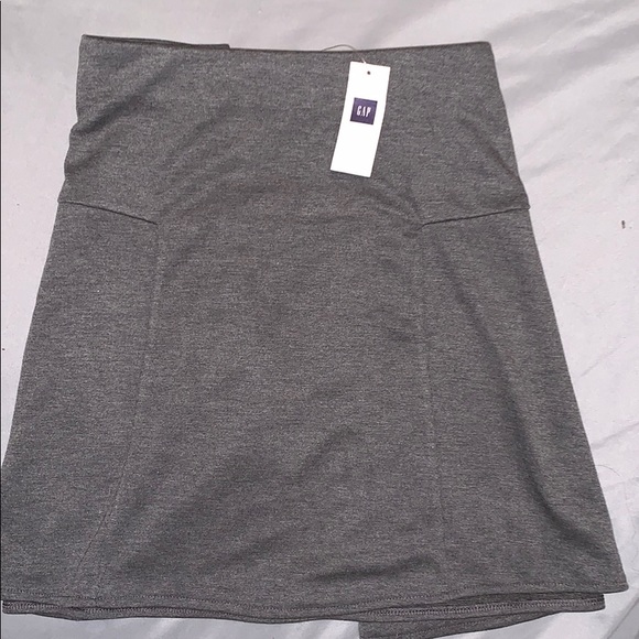Gray mini skirt - Picture 2 of 2